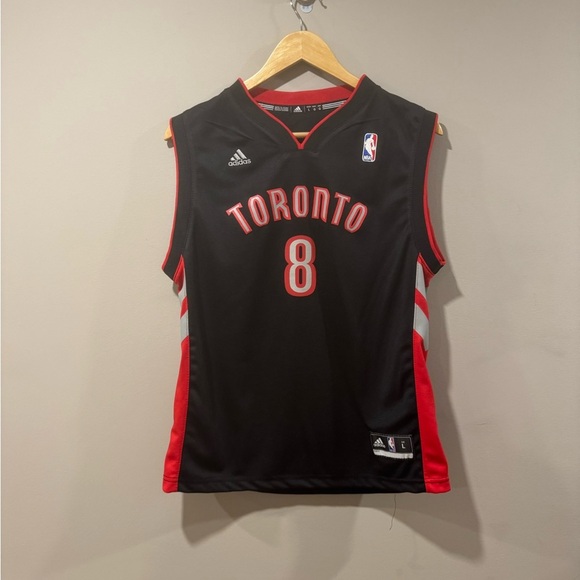 Toronto Raptors Jose Calderon Adidas NBA Jersey - Picture 1 of 9